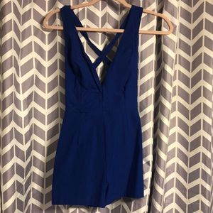 Blue romper